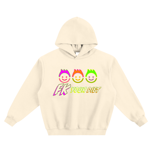 OG Full-Belly Smiley - Fleece Hoodie