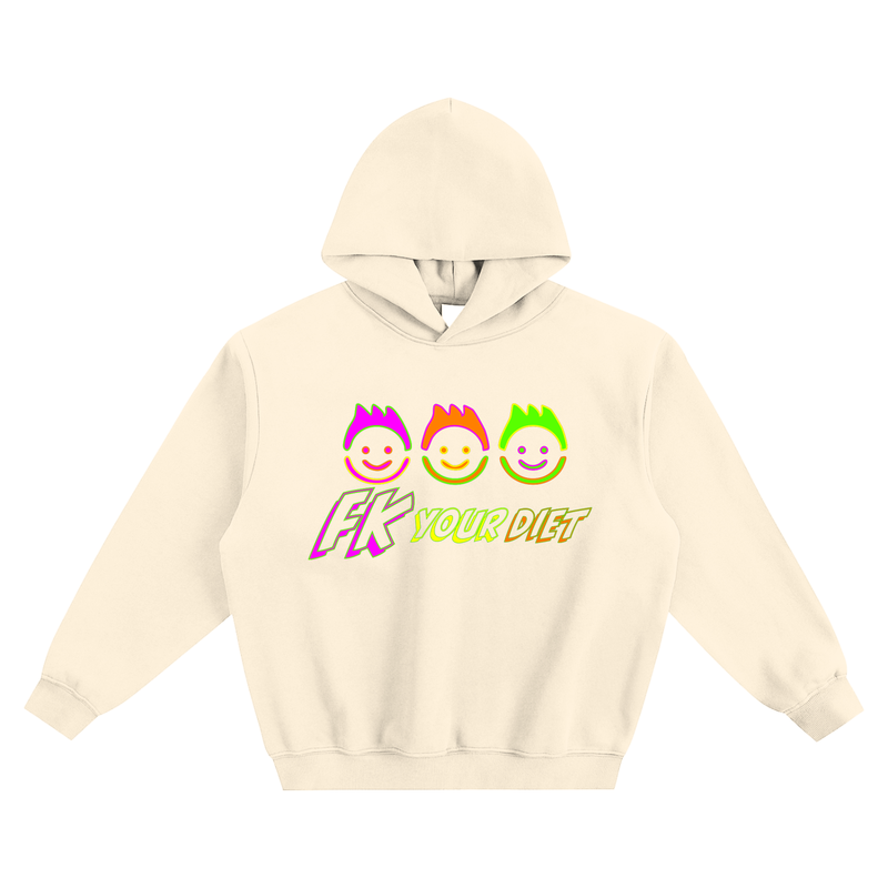 OG Full-Belly Smiley - Fleece Hoodie